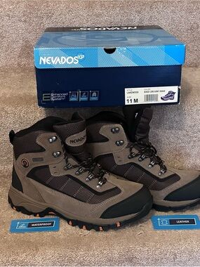 Nevados Lakewood Men's Waterproof Brown Hiking Boots